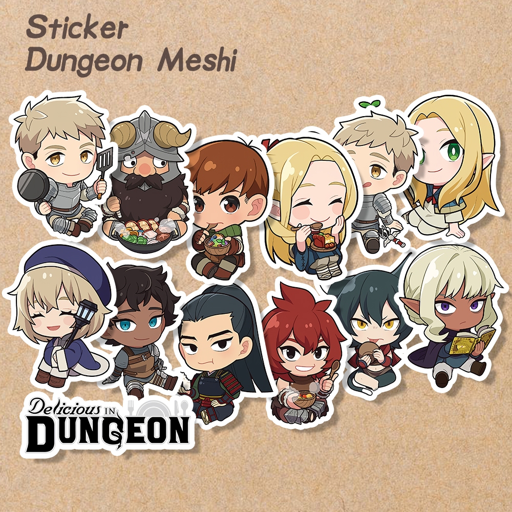Anime Deungeon Meshi Sticker / Marcille Laios Sticker Pack