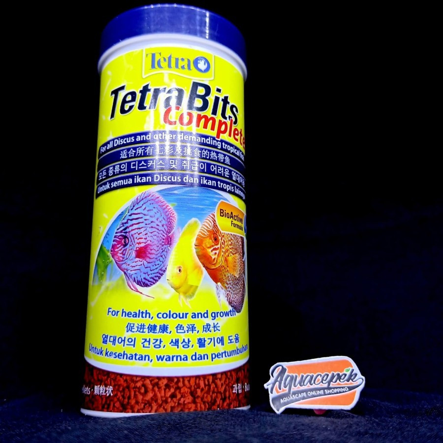 TETRA BITS สมบูรณ์ / TETRABITS 93 GRAM / 93 GR อาหารปลา