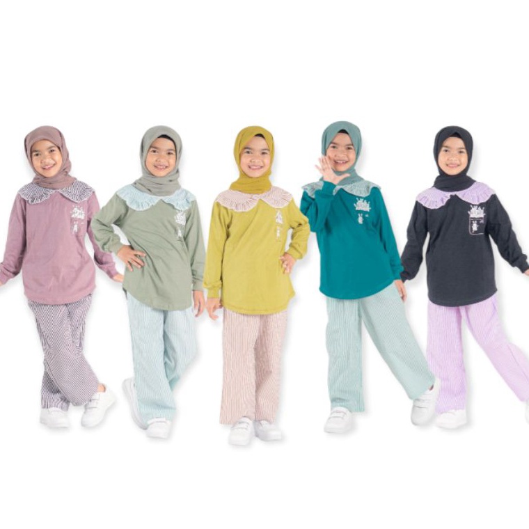 ล่าสุดชุดเด็กผู้หญิงน่ารัก 514 ปี Aiko Setcel Ikissyou Oneset ART K2K3