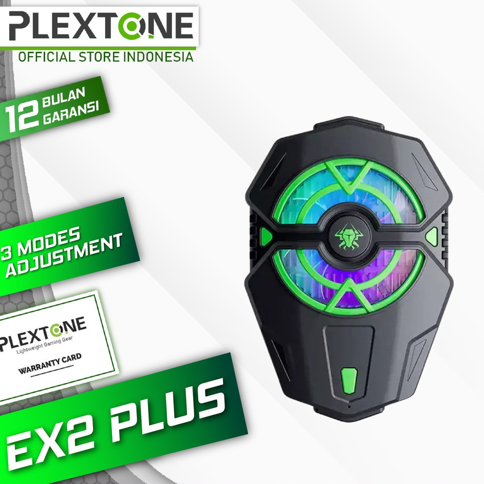 รหัส O43R Plextone EX2 Plus Fan Cooler RGB Semiconductor DIY สติ ๊ กเกอร ์