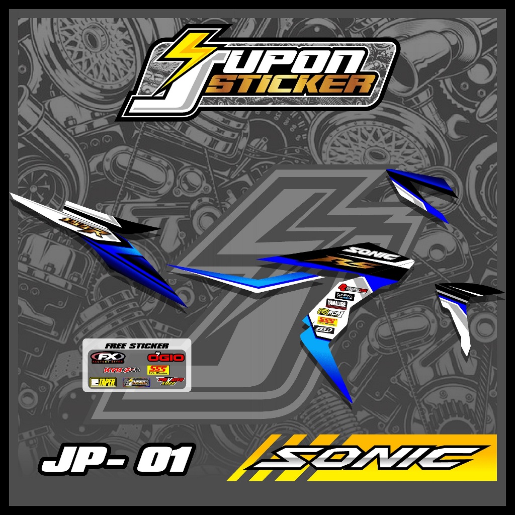 Sonic Striping 150 semifull racing Design jp 08