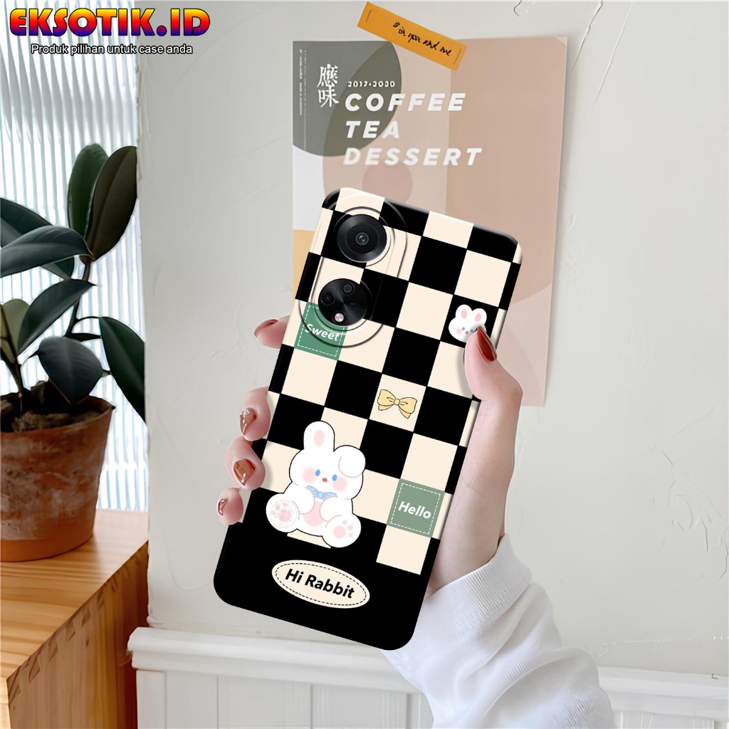 เคส Oppo A98 5G - เคส Oppo A98 5G - เคสแฟชั่นล่าสุด - Oppo A98 5G Silicone - Cool and Cute Motif - เ