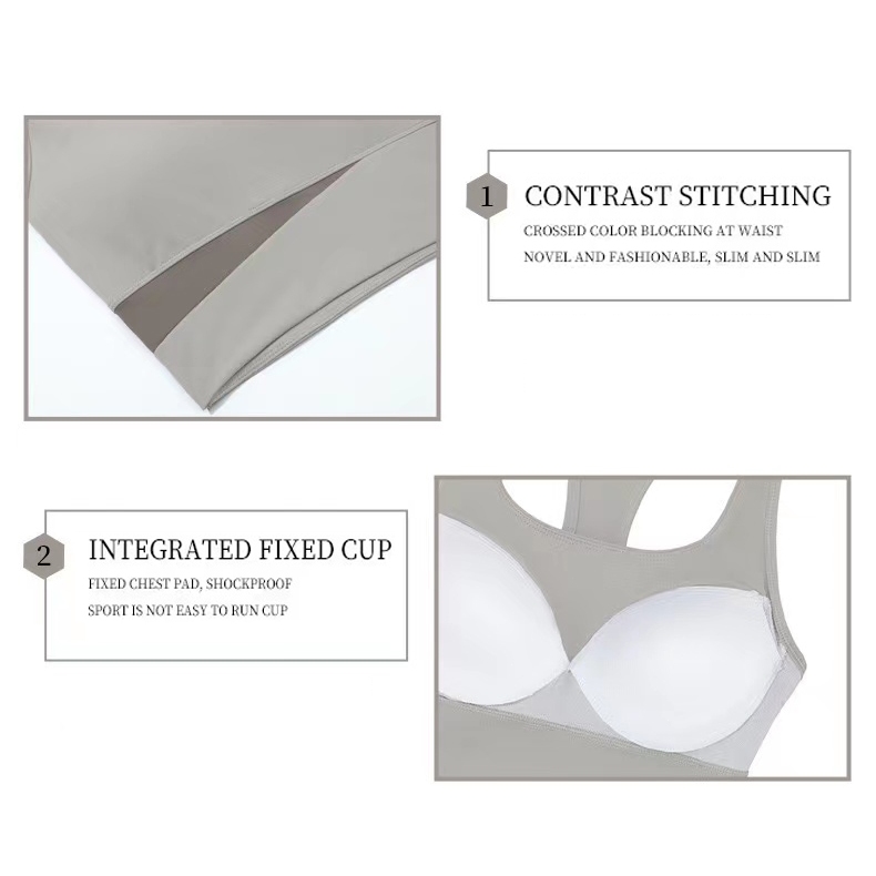 ข้อเสนอสุดฮอต SPORT BRA GYM PREMIUM PUSH UP SPORTS BRA WITHOUT WIRE สปอร์ตบราผู้หญิง 888