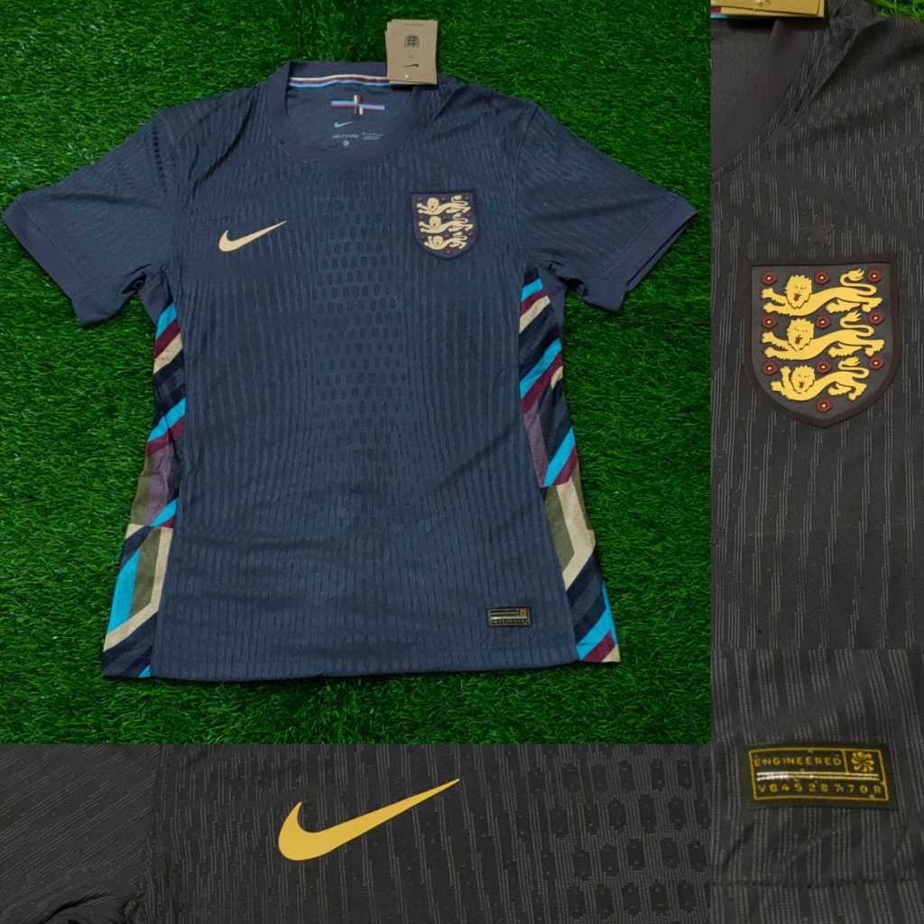 Jersey Player Issue England Away European Cup 2024 Dr Fit ADV Englandd PI เสื ้ อฟุตบอล