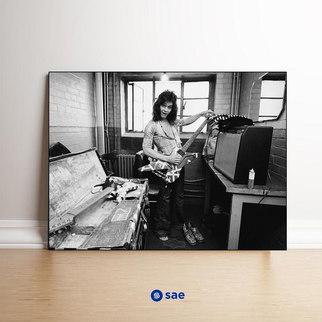 กระดานดนตรี Vintage Legend Eddie Van Halen