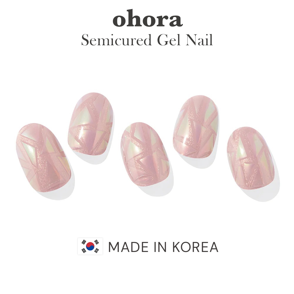 Ohora Pink Wonderland - เพ้นท์เล็บเจลกึ่งโค้ง