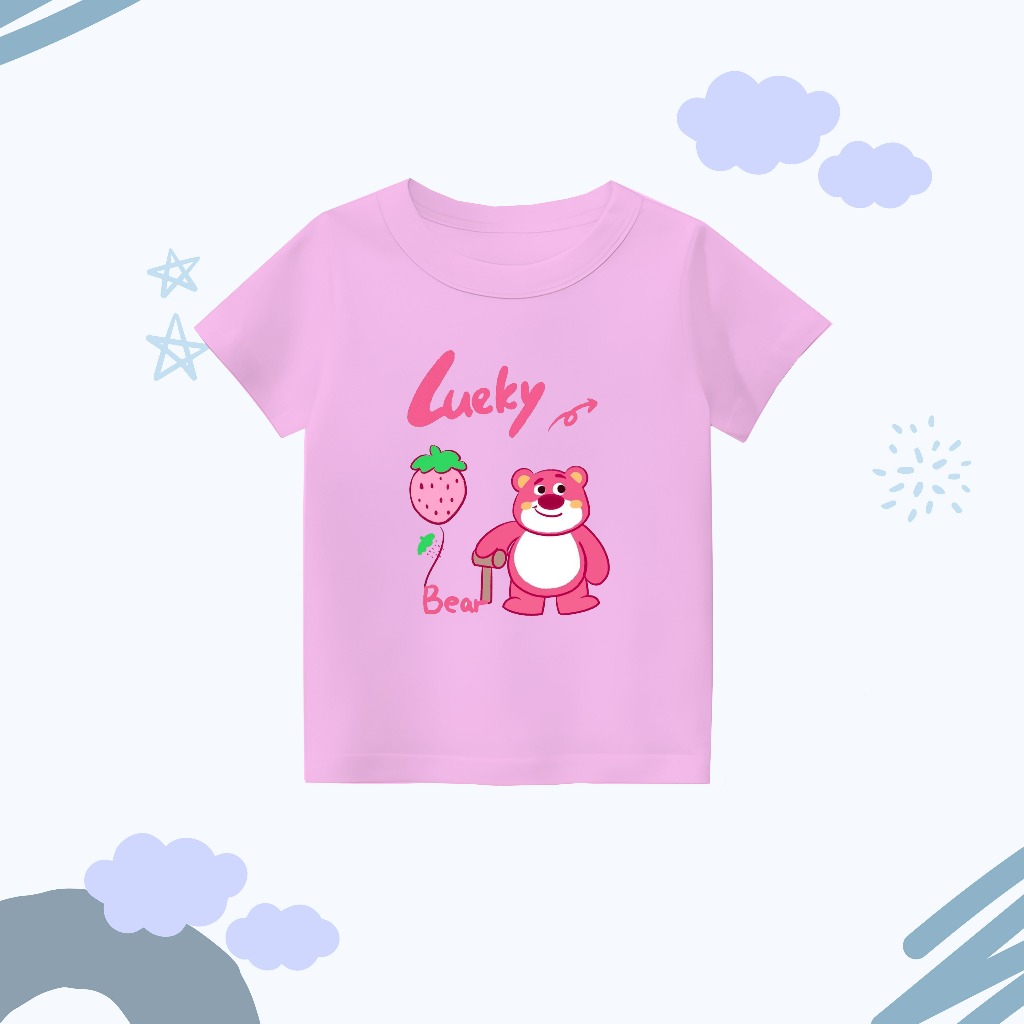 ล่าสุด LOTSO LUCKY TOY STORY GIRLS& 39; เสื้อยืด TOPS