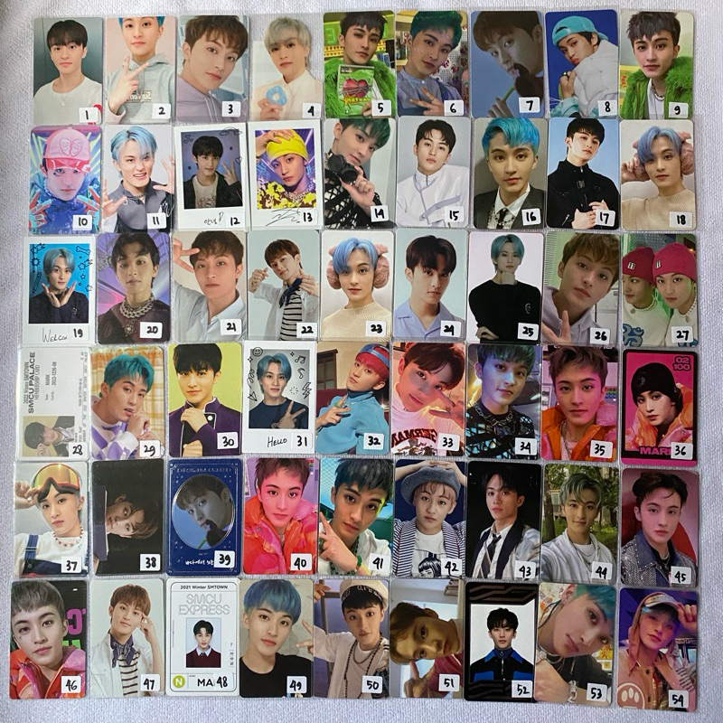 Photocard Official Mark NCT 127 & Dream Part II