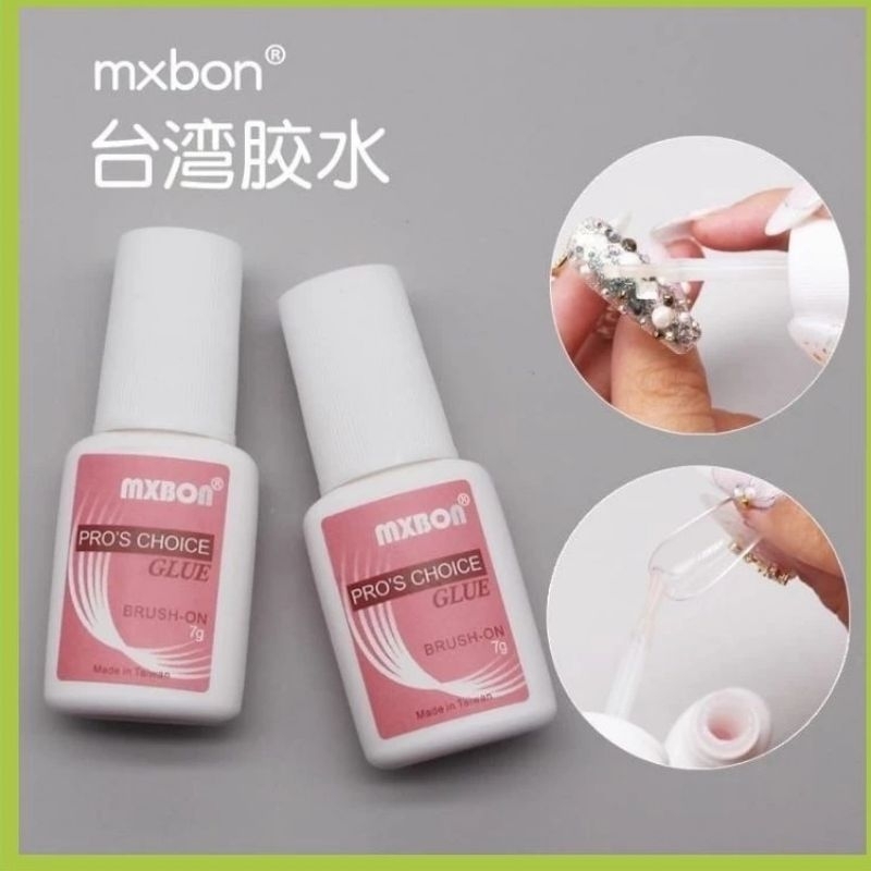 FAKE NAIL GLUE / KUPAL GLUE / STRONG GLUE / LIQUID GLUE / MX BON