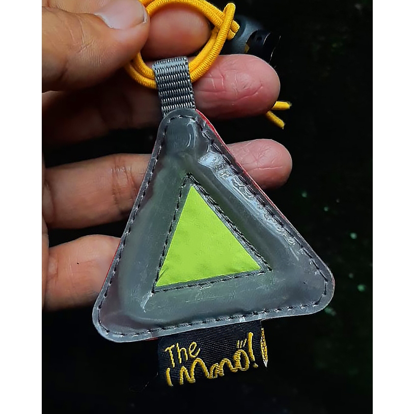 CAHAYA TRIANGLE REFLCTOR สําหรับจักรยานหรือตัวแยกสี / ตัวแยกแสง, การออกแบบ RAISED TICKNESS - ขนาดเล็ก - รูปที่ 4