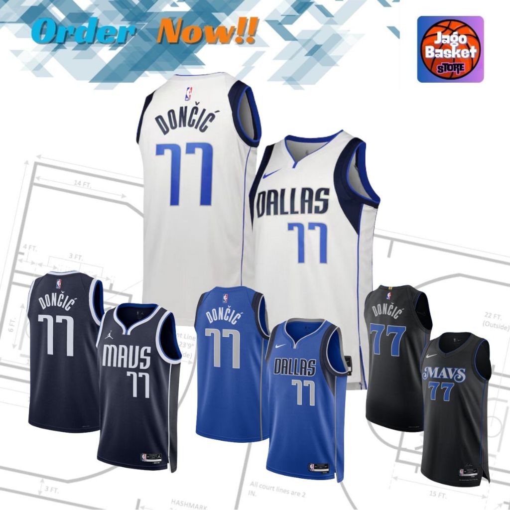 เสื้อบาสเก็ตบอล - D4lla5 M4vs - Luk4 D0nc1c 77