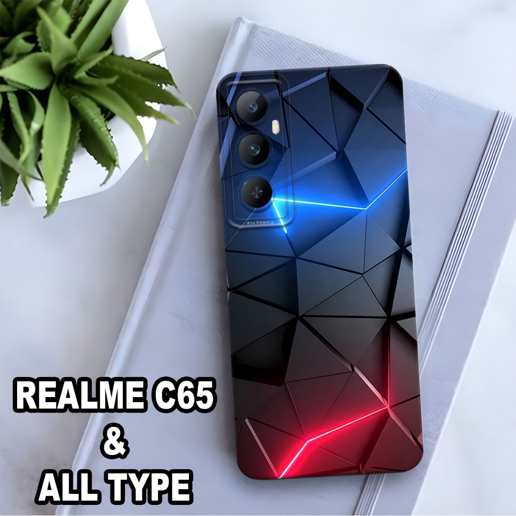 AC32/SOFTCASE PROCAMERA REALME C65 และ ALL TYPE ABSTRACT MOTIF/SOFCASE/SILICON/SILICONE/PRO CAMERA