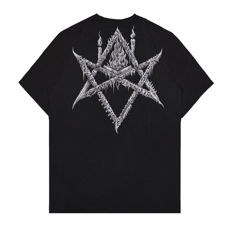 Xtrememerch Hexagram Verse 2 Boxy Fit T Shirt Original Kaos