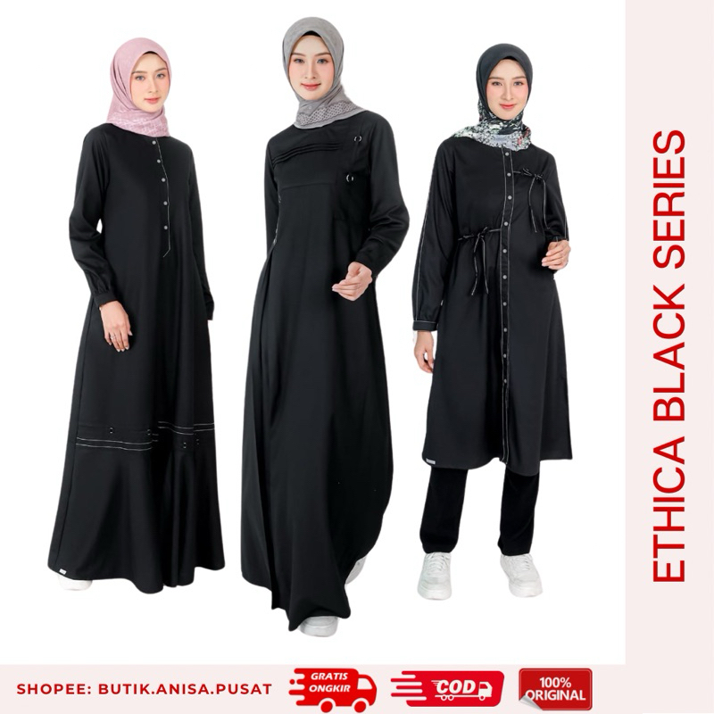 PUSAT25 - ETHICA GAMIS BLACK SERIES ( Ayumi 471, Ayumi 472, Megumi 41)