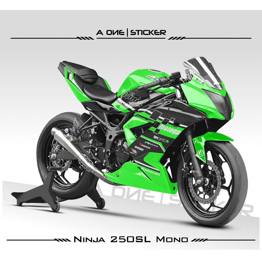 Striping NINJA 250SL MONO MOTIF 25 / สติ๊กเกอร์ / NINJA250RR MONO / 250 / RR MONO / 250RR MONO / DEC