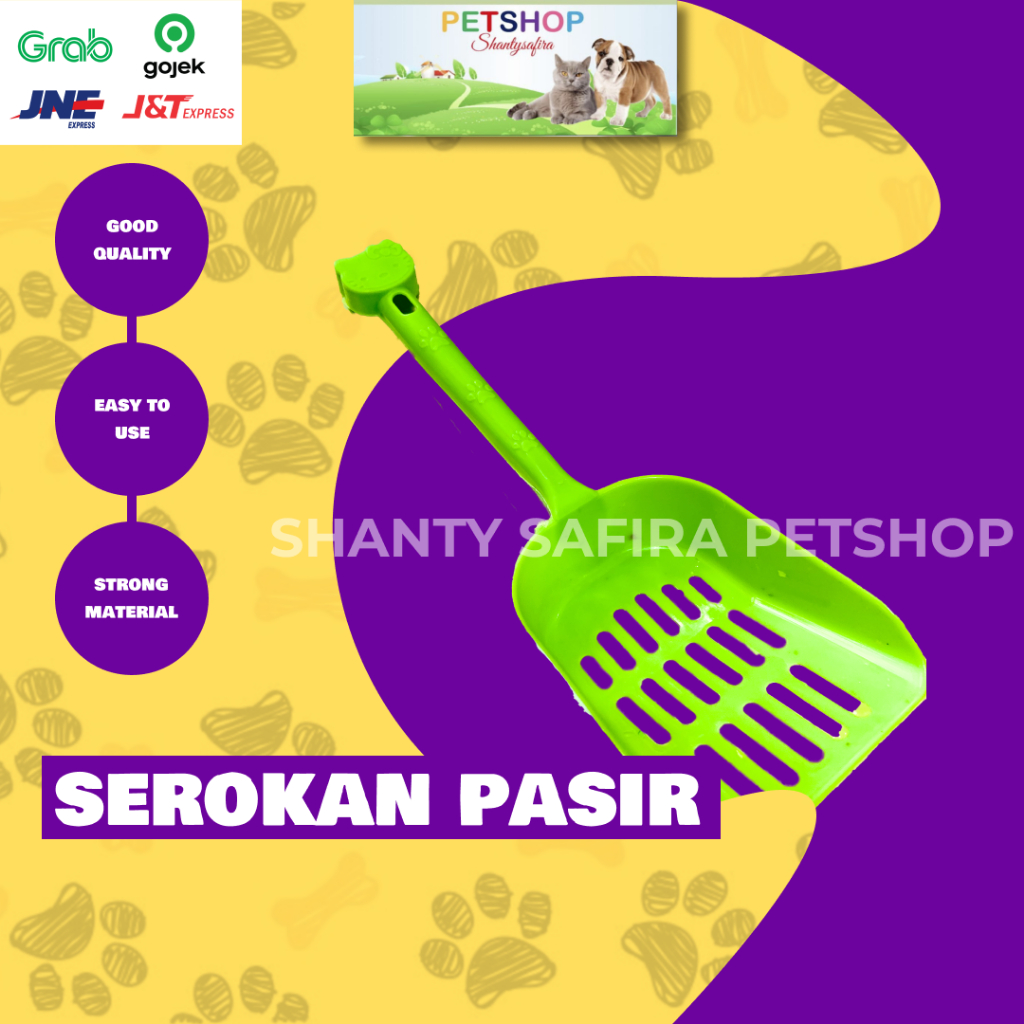 CAT SAND SCOOPER CAT SAND SCOOP CAT DOG SAND SCOOP ใช้งานง่ายเพื่อทําความสะอาด