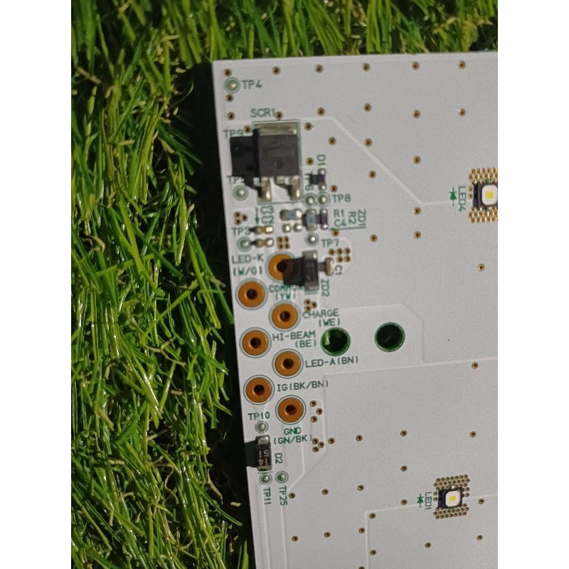 หลอดไฟ LED PCB Vario 11O f1 K46 socket7 เดิม