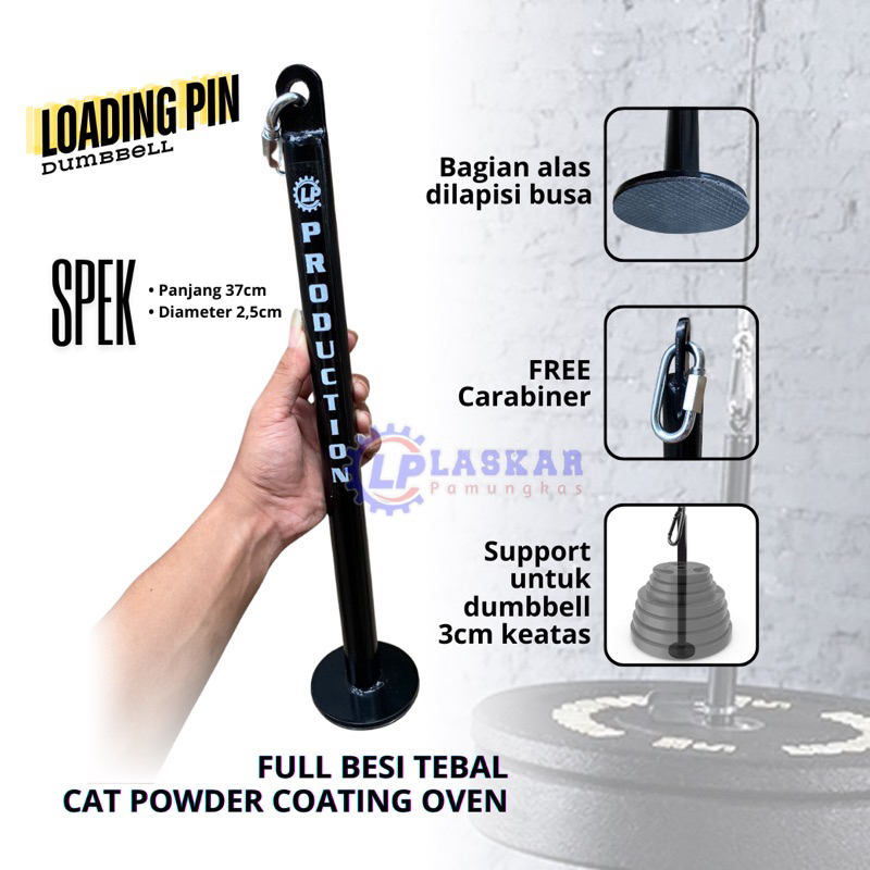 โหลด LIFTING BARBELL PIN LOADING