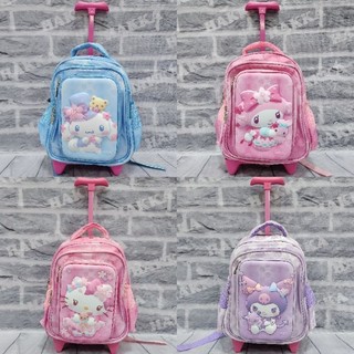 PROMO 06.06 Troli 12" SANRIO KUROMI MELODY CINAMOROLL UNICORN PAUD 345 TAHUN naik kelas
