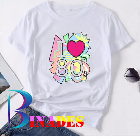 ขายเสื้อยืด Back to the 80s - Back to the Year 80s fashion - 01 BINADES