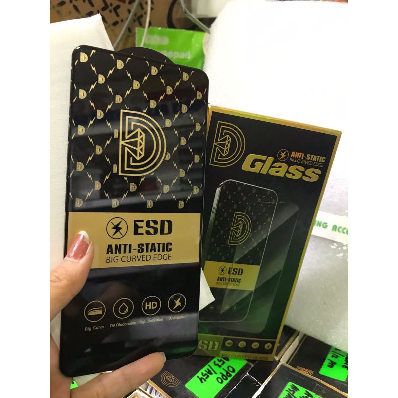 ฟิล์มกระจกนิรภัย FULL ANTI STATIC Realme Narzo 50A. Narzo 50i