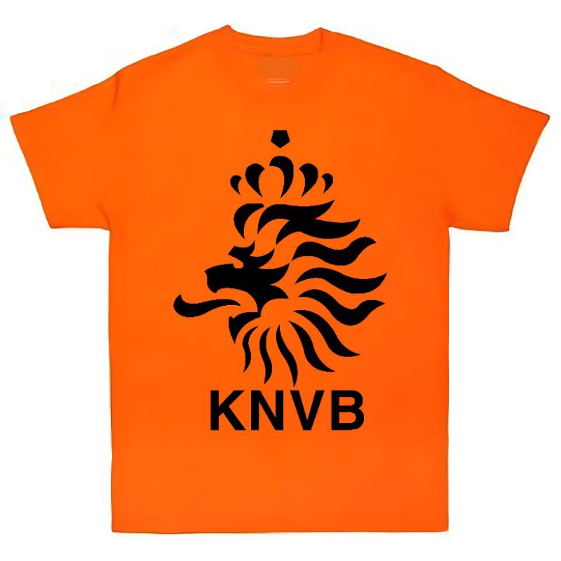 เสื้อยืด Not Jersey ผู้ชายผู้หญิง Unisex เด็กผู้ใหญ่เนเธอร์แลนด์ทีมชาติ Holland Netherland KNVB Euro