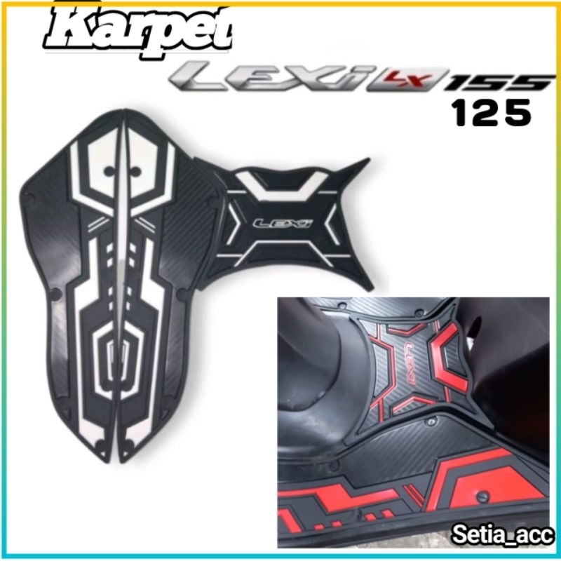 Lexi 155 Lexi 125 พรมยางพรีเมี่ยม