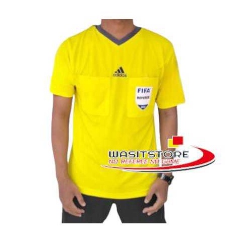 CODE X67H ADMS WORLD CUP FOOTBALL REFEREE SHIRT 222 POCKET FIFA REFEREE 222