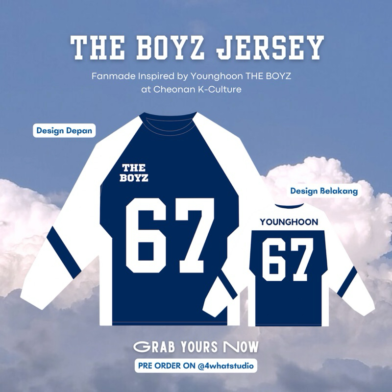 เสื้อ THE BOYZ | YOUNGHOON เสื้อแข่ง THE BOYZ