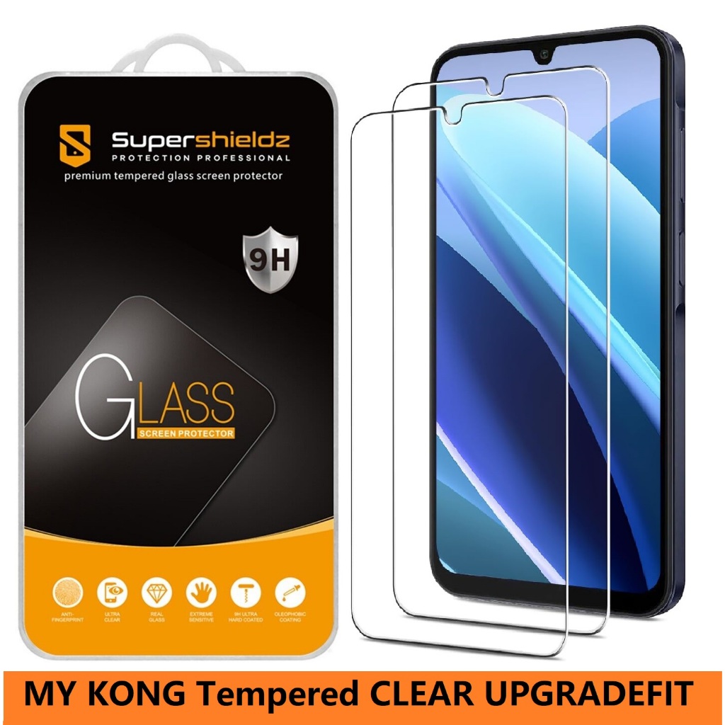 LAYAR My-Kong Tempered "NO LIST Full Cover CLEAR GLASS Xiaomi Redmi A7 PRO A5 A3 A2 A1 15 15C 14C 13