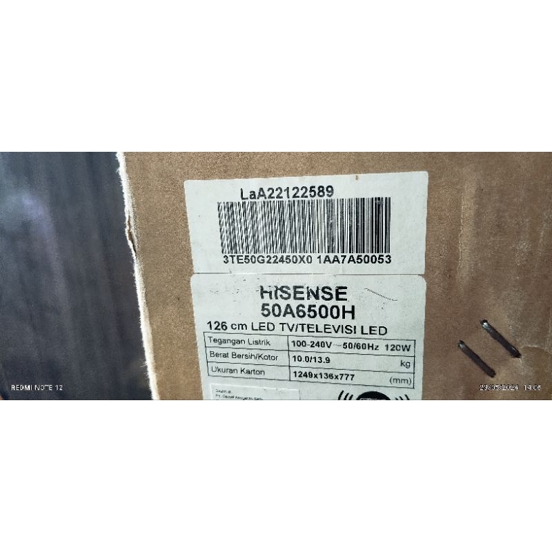 MESIN เมนบอร์ด / ทีวีเครื่อง ทีวีภายในเต็มรูปแบบ hisense 50a6500h