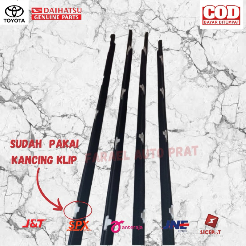 แถบน้ํา ยางประตูด้านนอก Seam Avanza VVTI 2004 - 2011