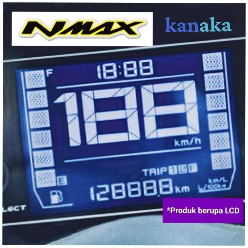 LCD NMAX LCD Speedometer Yamaha NMAX 2018 - 2019 สภาพใหม่และต้นฉบับ MID Nmax