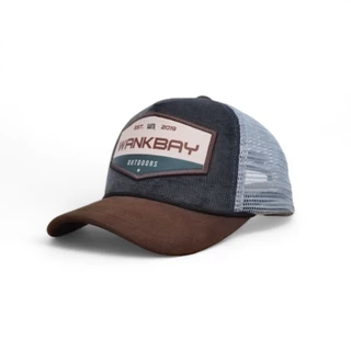 Wankbay Trucker Outdoor Corduroy haxagon หมวกตาข่ายผู้ชาย