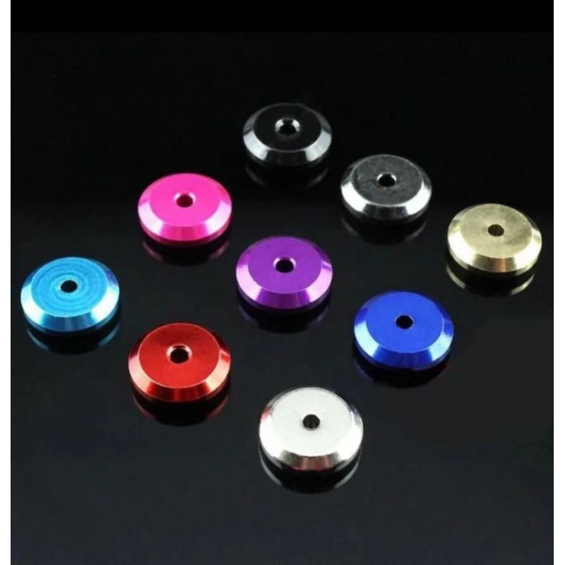 REP TAMIYA 95324 ADJUSTABLE MASS THIN DAMPERS / COIN DAMPERS [4 ชิ้น]