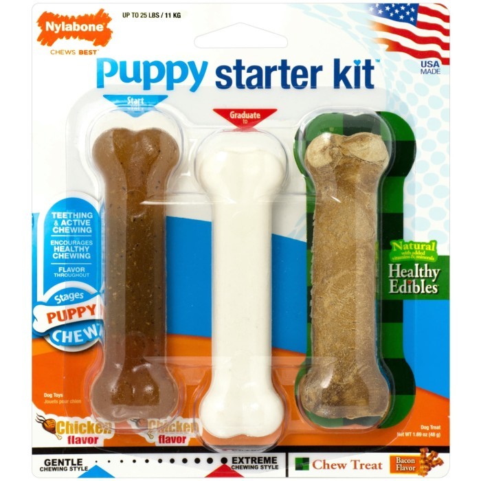 NYLABONE Puppy Starter Kit - REGULAR N201PSKP