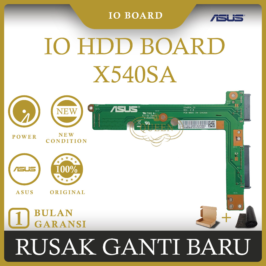 IO HDD BOARD แล็ปท็อป ASUS X540 X540SA REV 2.0 ต้นฉบับ