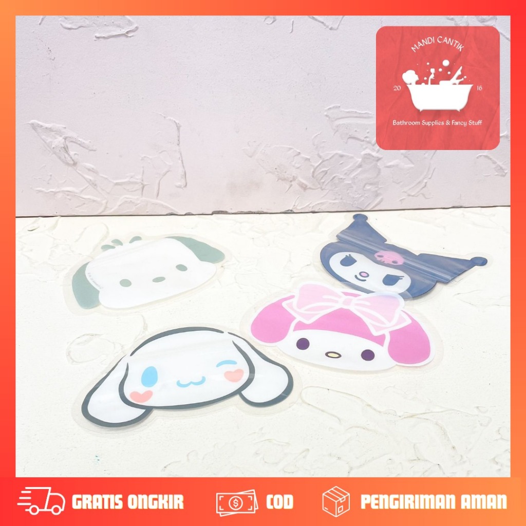 Sanrio Hello Kitty Kuromi Ziplock พลาสติก / ขัดขวาง บรรจุพลาสติก / ซิป Sanrio น่ารัก / คุกกี้ขนม San