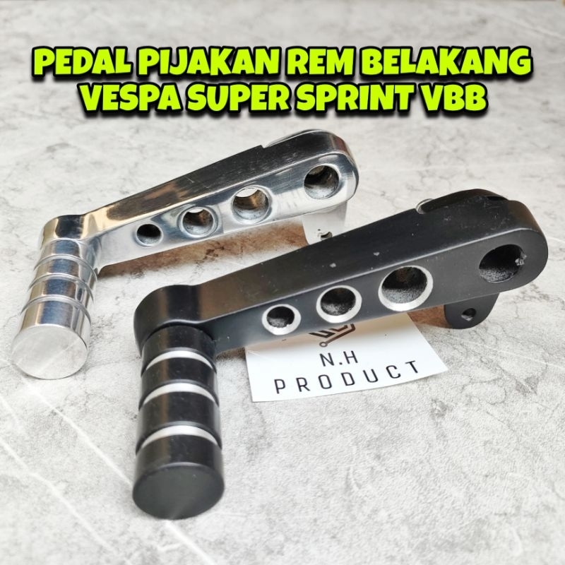 แป้นเหยียบสปริงเบรคหลัง Vespa Super Sprint VBB