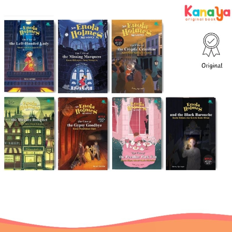 หนังสือนิทานปริศนาของ Enola Holmes - นักสปริงแนนซี่