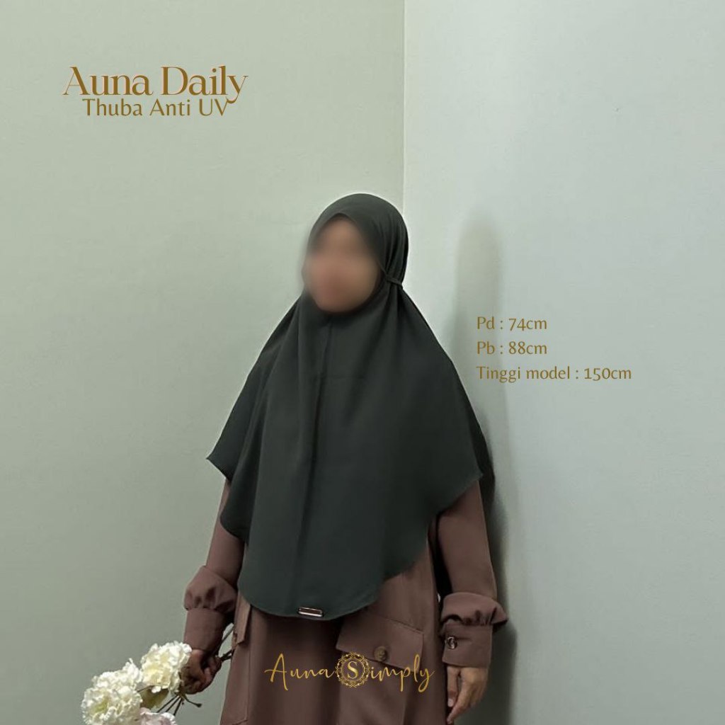 Bergo Daily Thuba Anti UV Sultan โดย Auna Simply