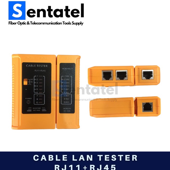 Lan Cable Tester ยี ่ ห ้ อ Nankai RJ11RJ45 รหัส F1L4