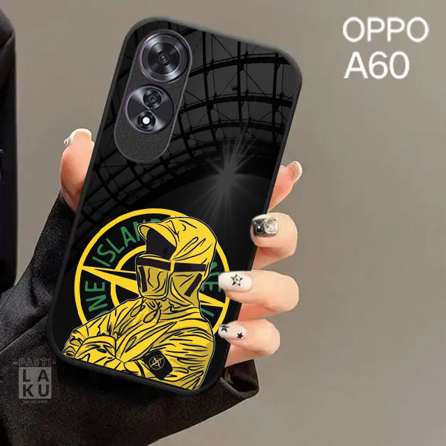 Softcase Glass Oppo A60 Casing Handphone Accessories HP Oppo เคสใหม่ล่าสุด HP Oppo A60 [CS69-KACA]