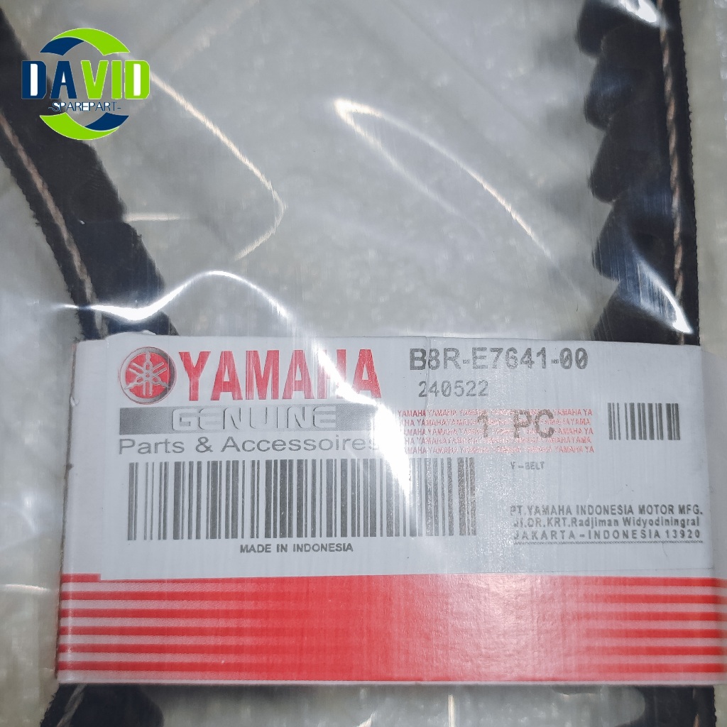 Yamaha ALL NEW AEROX B8R-E7641-00 PANBEL V-BELT