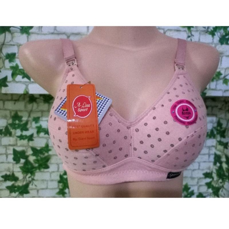 สปอร์ตบราวัยรุ่นผู้ใหญ่จัมโบ้ ไซส์ 38 - 46 / A-Lissa Underwire Bra
