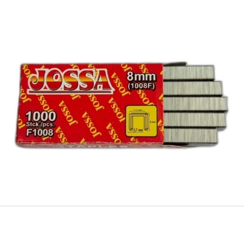 JOSSA STAPLES CONTENTS 1008F (1000 ชิ้น) / JOSSA STAPLES CONTENSES 1008F (1000 ชิ้น)