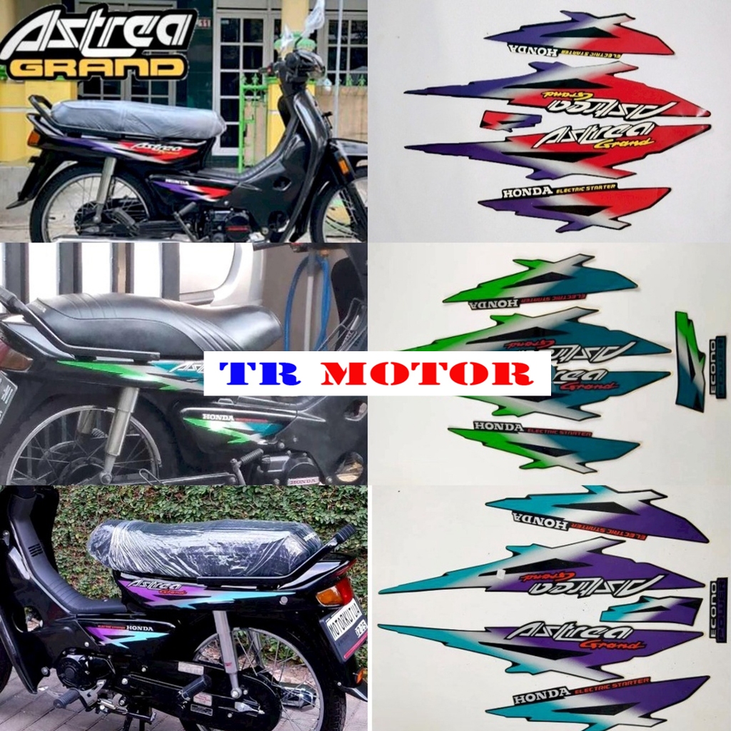 Striping Sticker Polet List Motor Honda Astrea Grand 95 1995 Fullset List Body Standard