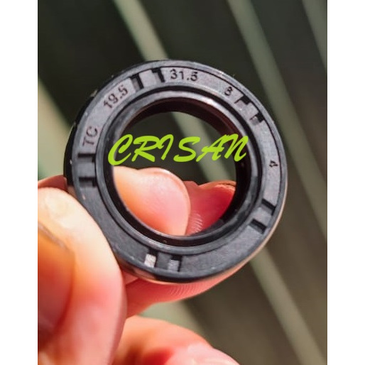 ซีล Ker As Seal เพลาข้อเหวี่ยง Genio Seal Pully ด้านหน้า Genio All New Beat Led 19.5x31.5x6 91202-K0