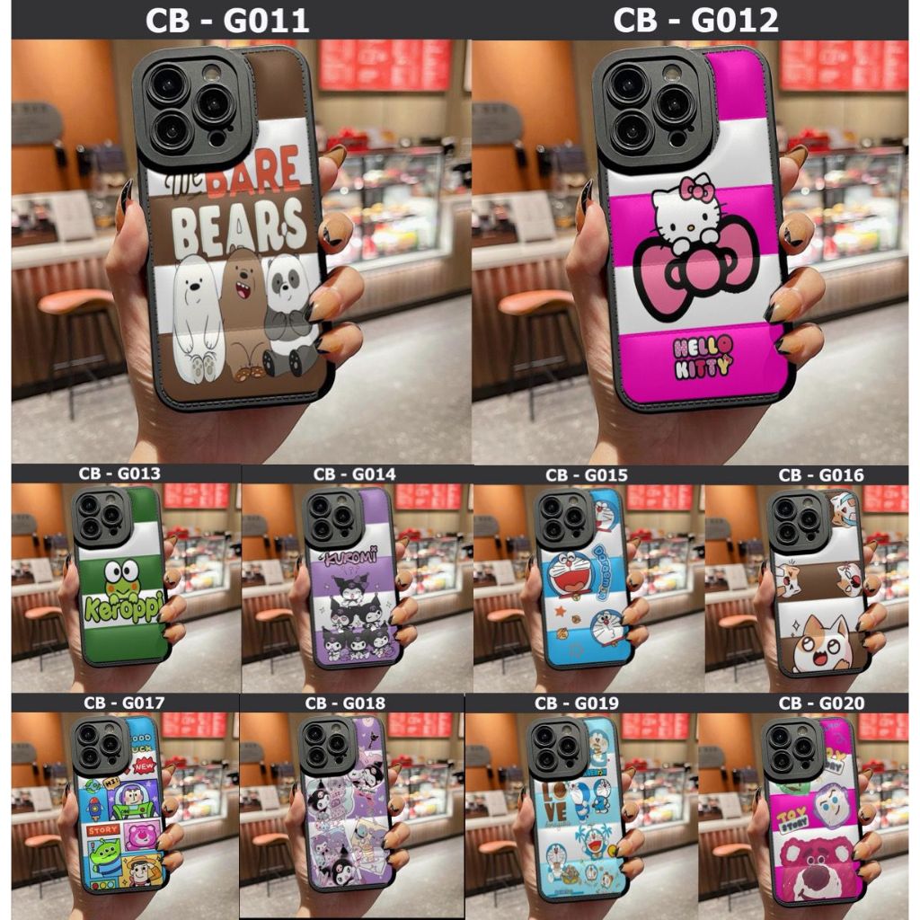 SAMSUNG A15 / A25 / A35 / A55 / A05 / A05S / A14 4G / A14 5G / A24 / A34 CASE MOTIF CODE CB G011-G02