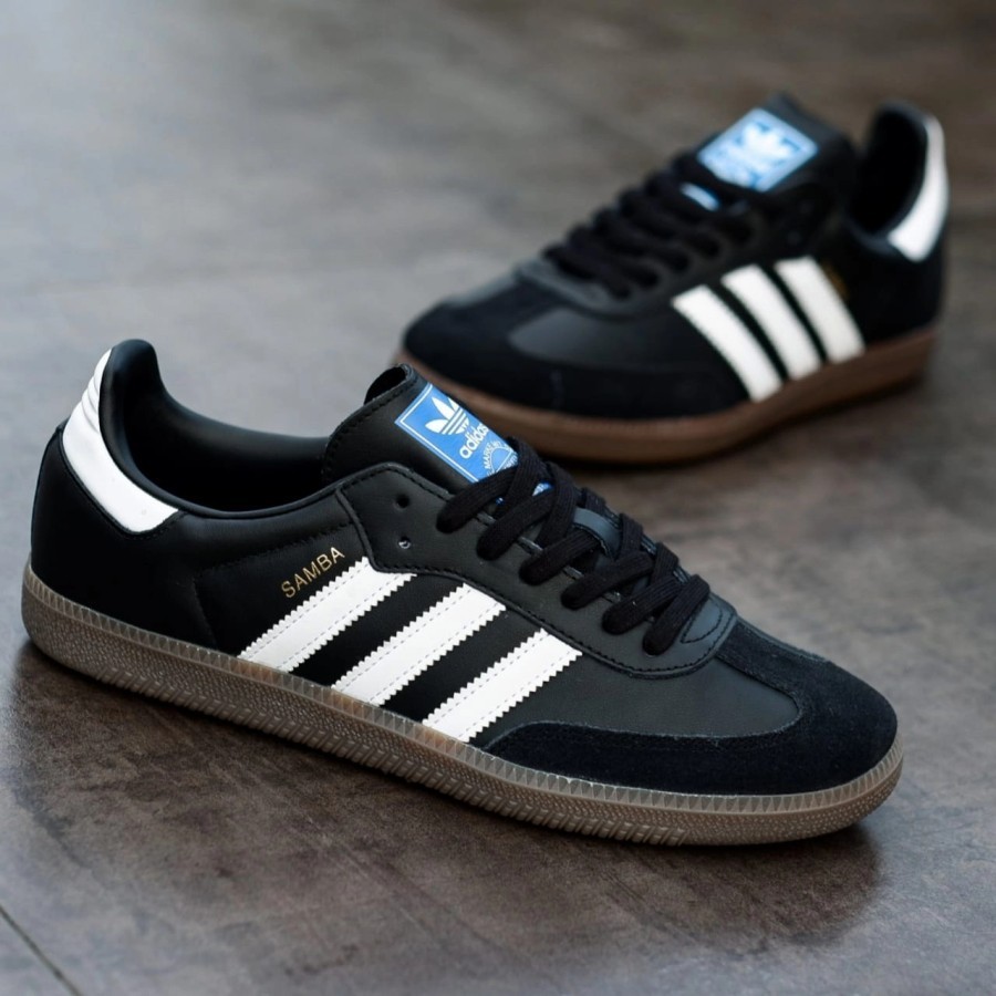 รองเท้า Adidas Samba Black White Sole GUM PREMIUM